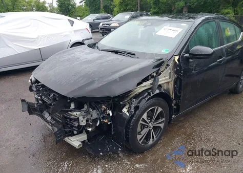 2022 Nissan Sentra Sv Xtronic Cvt z USA, uszkodzony, nr VIN 3N1AB8CV4NY233481